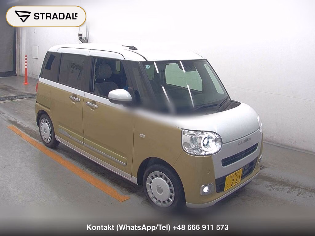 DAIHATSU MOVE CANBUS STRIPES G TURBO 2026, aukcja z Japonii, zdjęcie 1