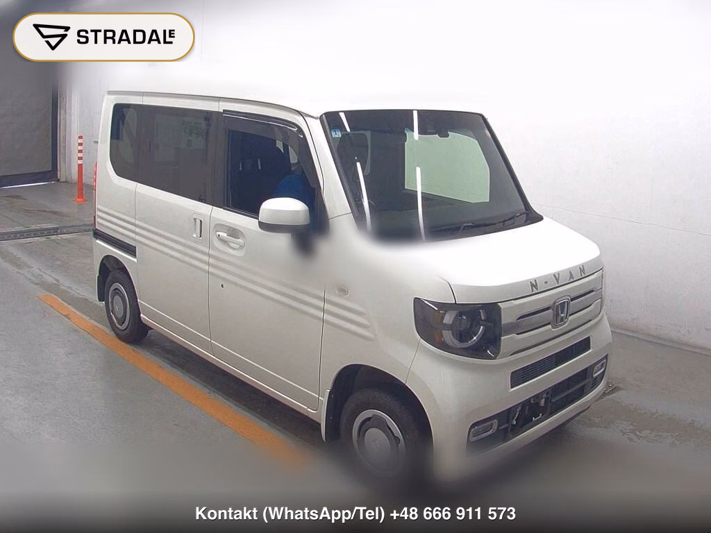 HONDA N-VAN PLUS STYLE 4WD FUN･TURBO HONDA SENSING 2019, aukcja z Japonii, zdjęcie 1