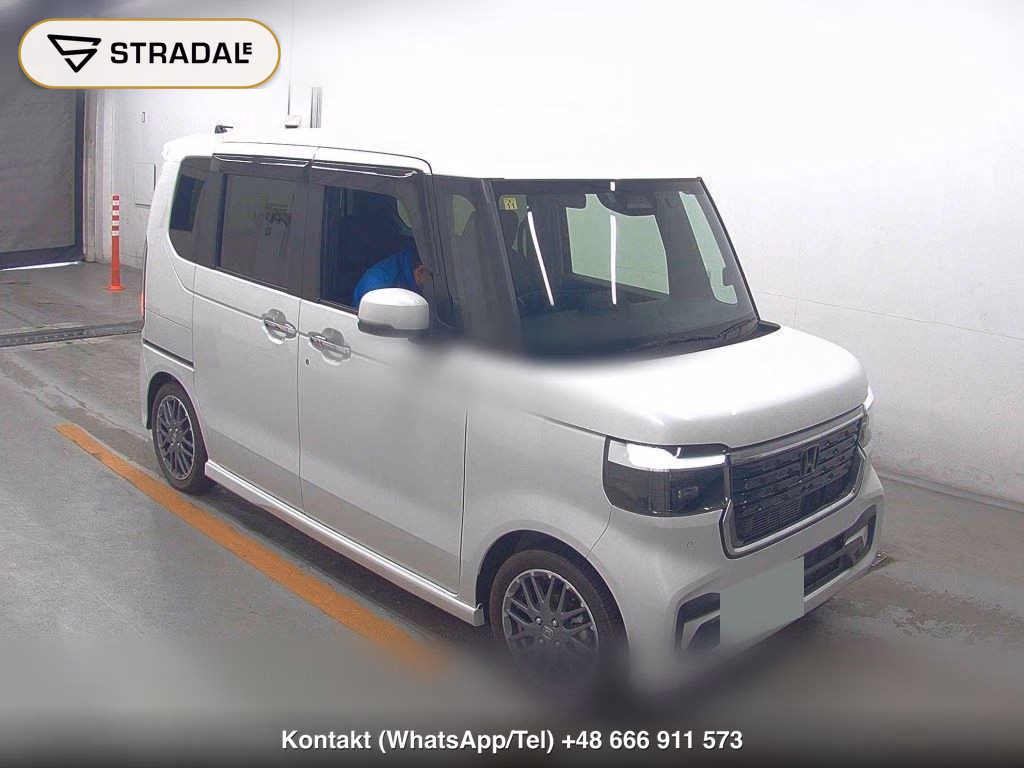 HONDA N-BOX CUSTOM TURBO 2023, aukcja z Japonii, zdjęcie 1