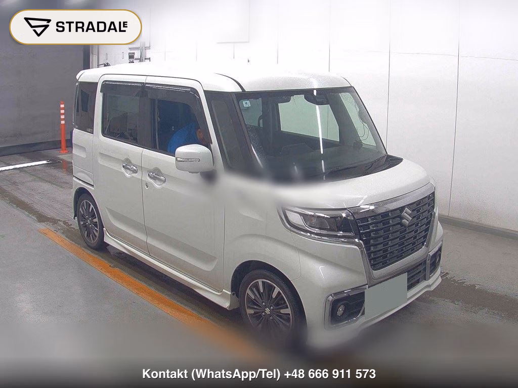 SUZUKI SPACIA CUSTOM HYBRID XS 2018, aukcja z Japonii, zdjęcie 1