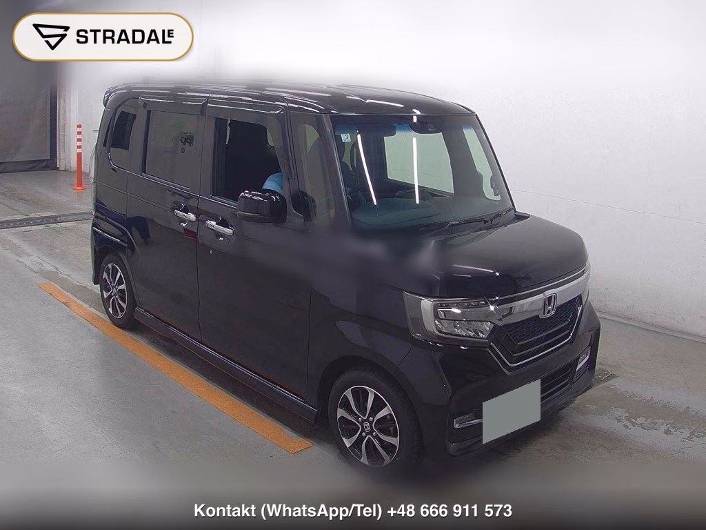 HONDA N-BOX CUSTOM G・L HONDA SENSING 2019, aukcja z Japonii, zdjęcie 1