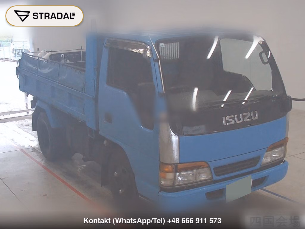 ISUZU ELF TRUCK 2D DUMP 1998, aukcja z Japonii, zdjęcie 1