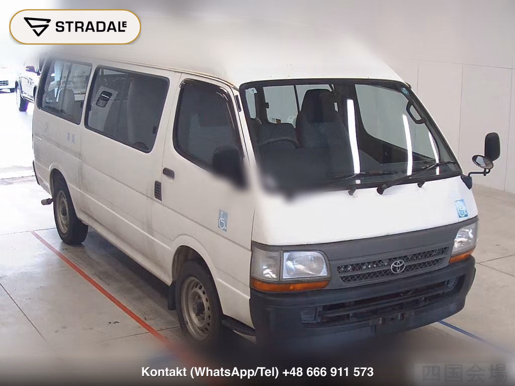 TOYOTA HIACE COMMUTER 4D WELFARE 2002, aukcja z Japonii, zdjęcie 1