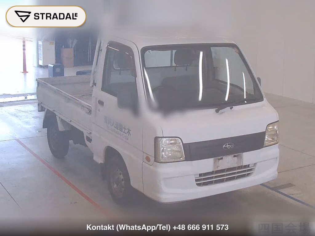 SUBARU SAMBAR TRUCK 4WD TB 2007, aukcja z Japonii, zdjęcie 1