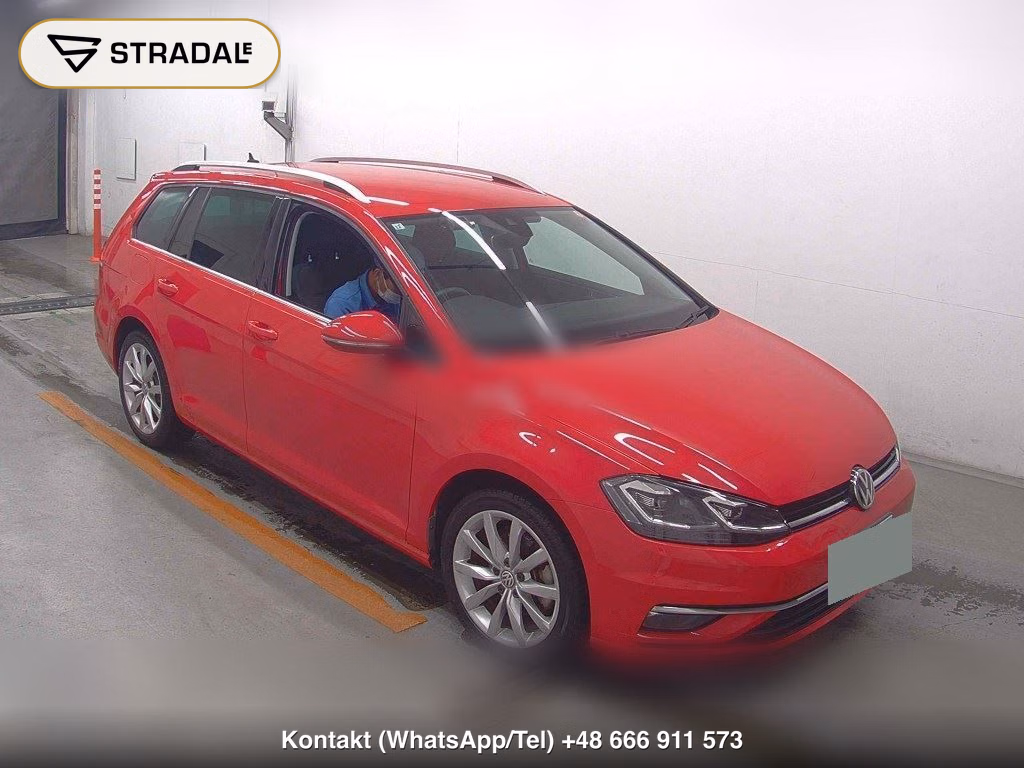 VOLKSWAGEN GOLF VARIANT TSI COMFORT LINE TECH EDITION 2019, aukcja z Japonii, zdjęcie 1