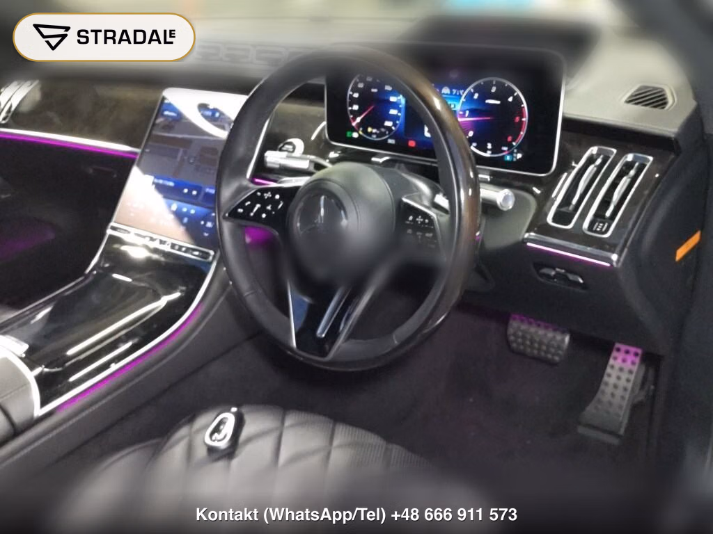 MERCEDES BENZ S-CLASS 4D 4WD S400D 4MATIC AMG LINE, miniaturka 4