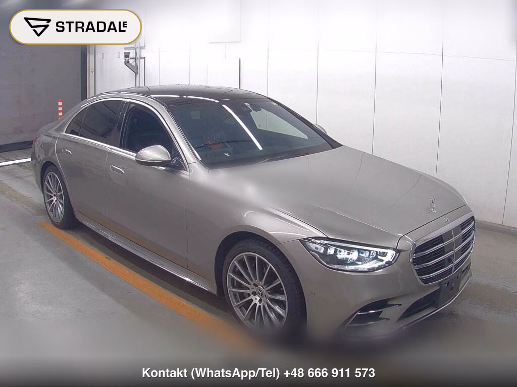 MERCEDES BENZ S-CLASS 4D 4WD S400D 4MATIC AMG LINE 2023, aukcja z Japonii, zdjęcie 1