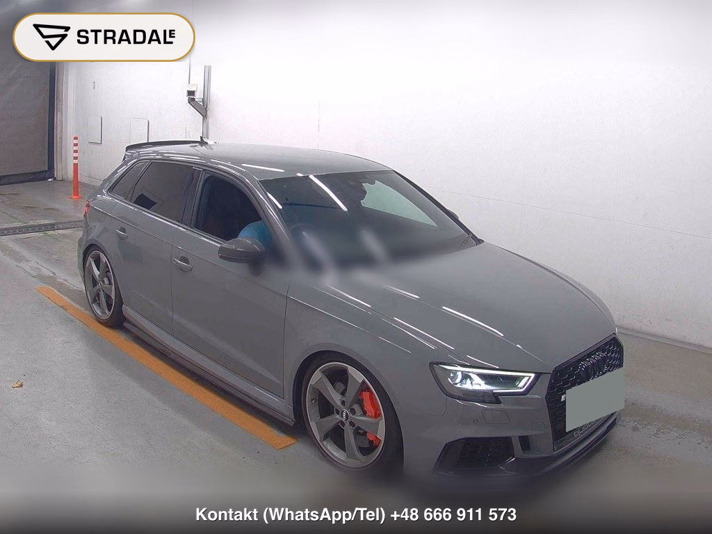 AUDI RS3 SPORTBACK 4WD BASE GRADE 2020, aukcja z Japonii, zdjęcie 1