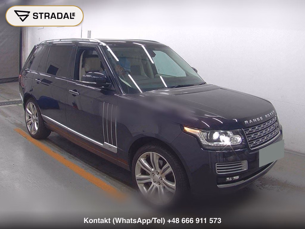 LAND ROVER RANGE ROVER 4WD AUTOBIOGRAPHY BLACK LONG WHEELBASE 2015, aukcja z Japonii, zdjęcie 1