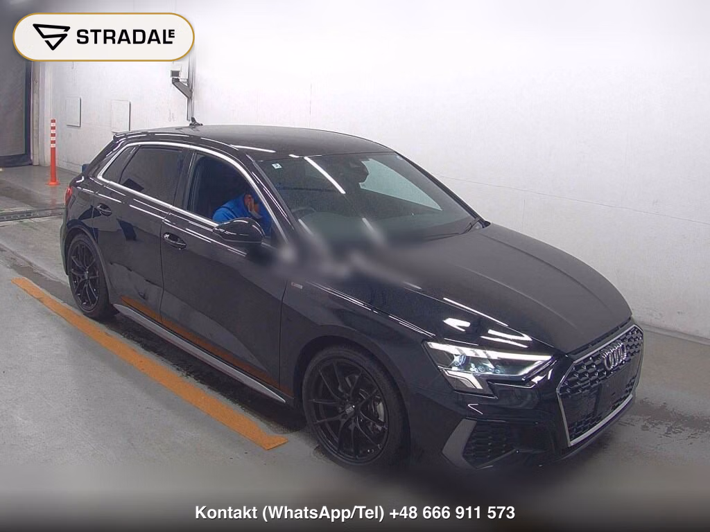 AUDI A3 5D 4WD SPORTBACK 40TFSI QUATTRO S LINE 2022, aukcja z Japonii, zdjęcie 1