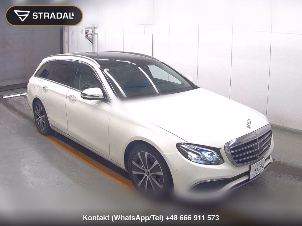 MERCEDES BENZ E-CLASS STATIONWAGON 4WD E450 4MATIC STATIONWAGON EXCLUSIVE 2018, aukcja z Japonii, zdjęcie 1