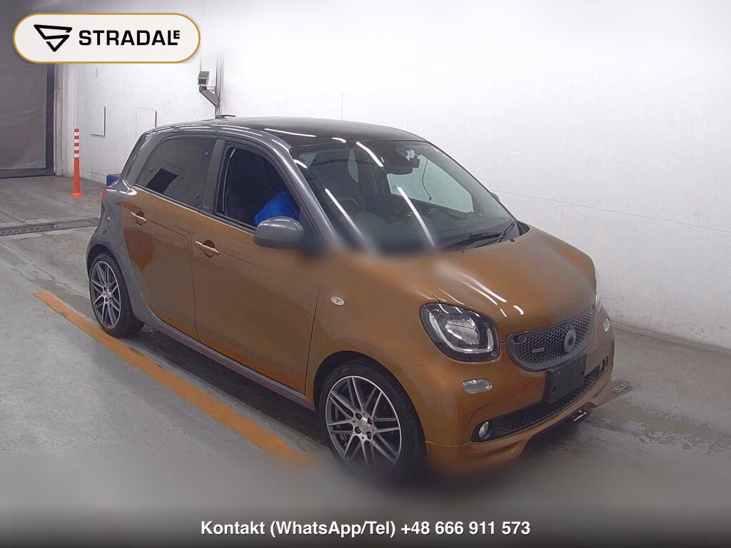 MCC SMART FOR FOUR BRABUS EXCLUSIVE 2017, aukcja z Japonii, zdjęcie 1