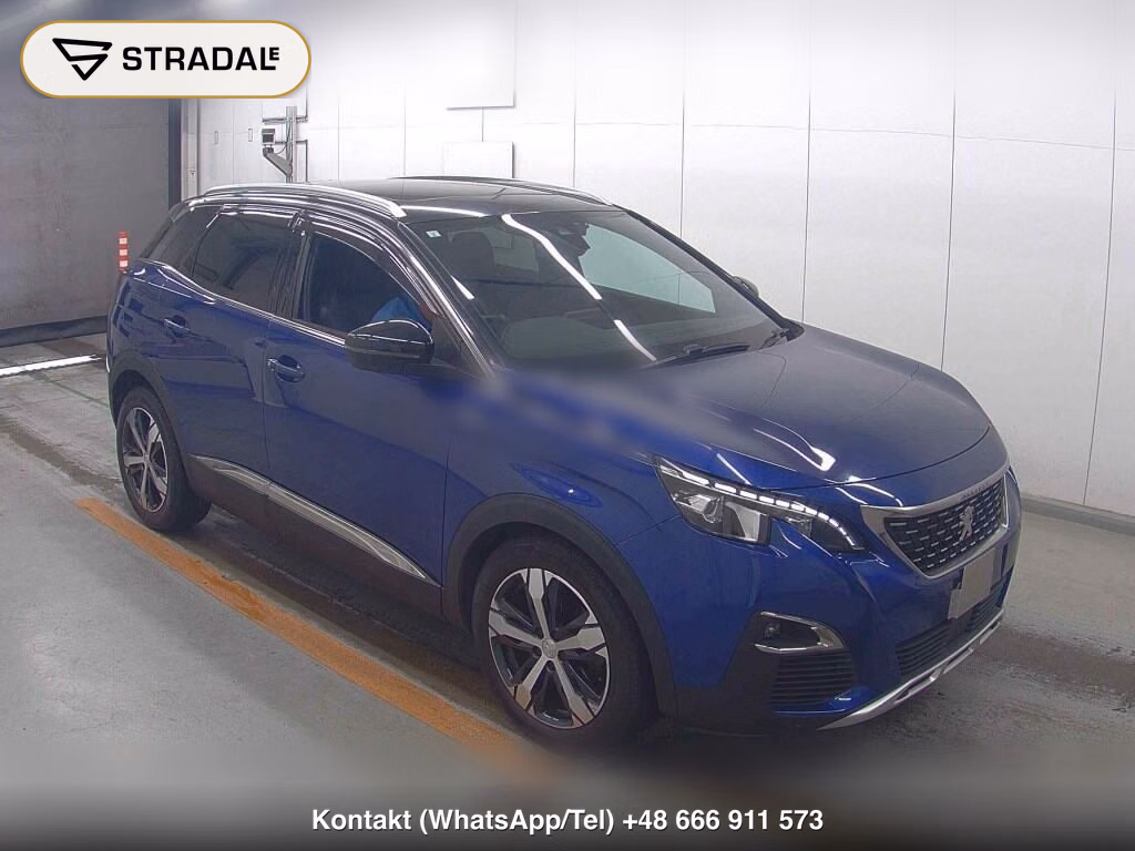 PEUGEOT 3008 GT LINE DEBUT EDITION 2017, aukcja z Japonii, zdjęcie 1