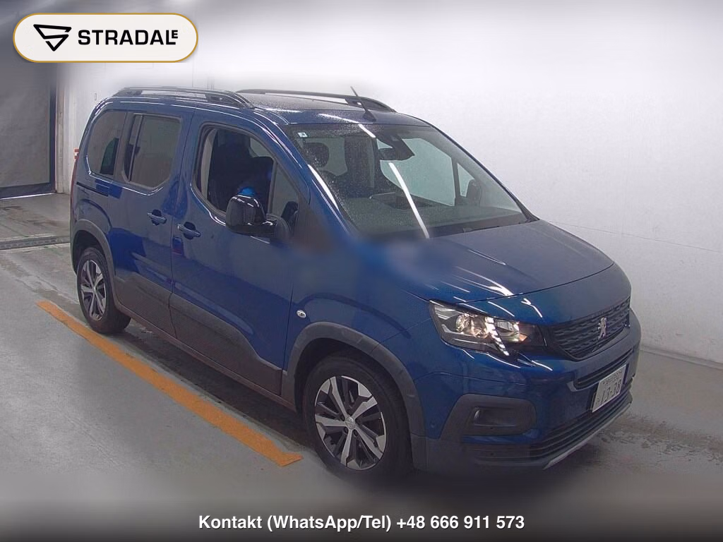 PEUGEOT RIFTER GT 2021, aukcja z Japonii, zdjęcie 1