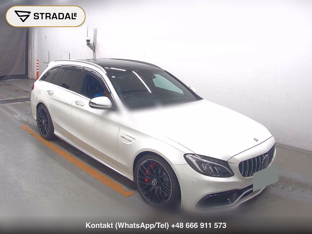 MERCEDES AMG C-CLASS STATIONWAGON C63 S STATIONWAGON 2015, aukcja z Japonii, zdjęcie 1