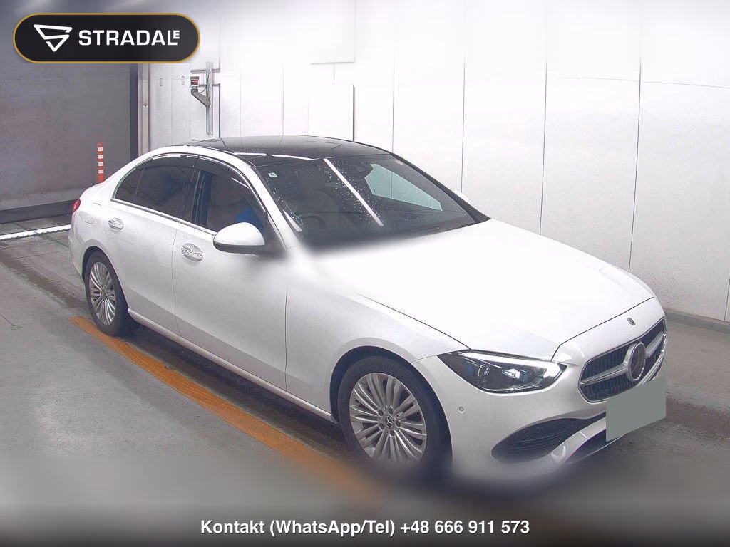 MERCEDES BENZ C-CLASS 4D C220D AVANTGARDE ISG MODEL 2022, aukcja z Japonii, zdjęcie 1