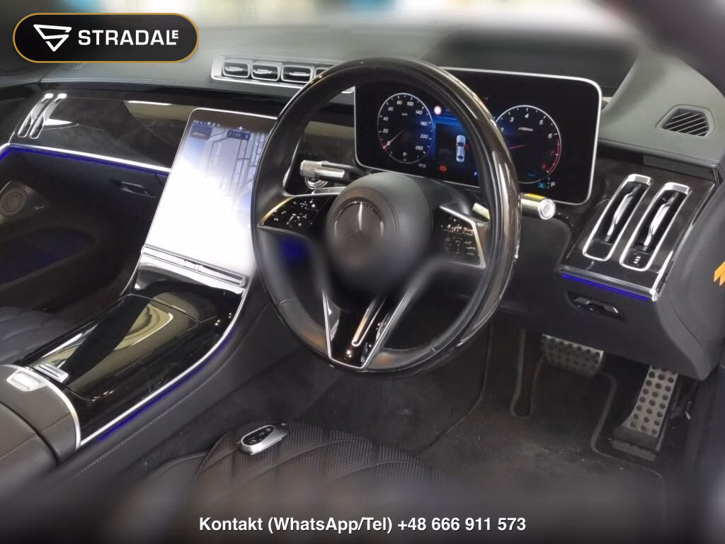 MERCEDES BENZ S-CLASS 4D 4WD S500 4MATIC AMG LINE, miniaturka 4