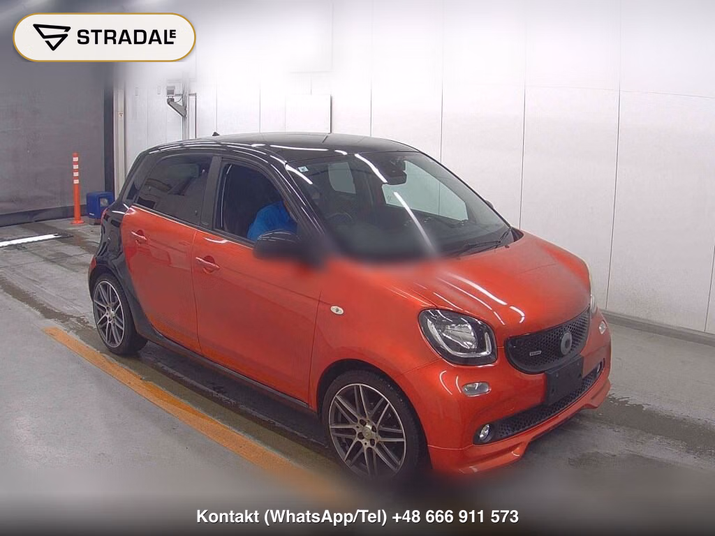 MCC SMART FOR FOUR BRABUS EXCLUSIVE 2017, aukcja z Japonii, zdjęcie 1