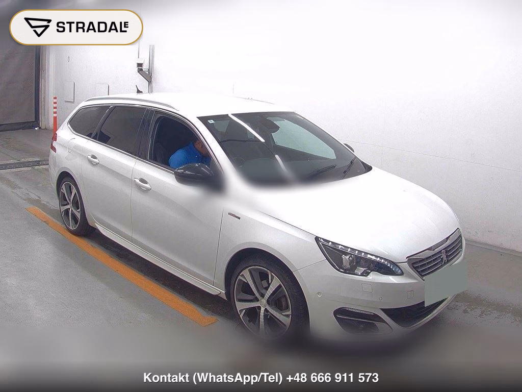 PEUGEOT 308 WG SW GT LINE 2016, aukcja z Japonii, zdjęcie 1