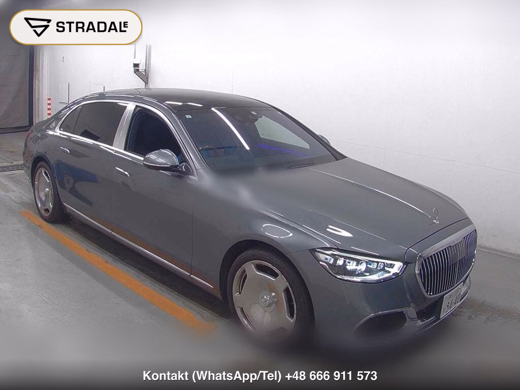 MERCEDES MAYBACH S-CLASS 4WD S580 4MATIC ISG MODEL 2021, aukcja z Japonii, zdjęcie 1