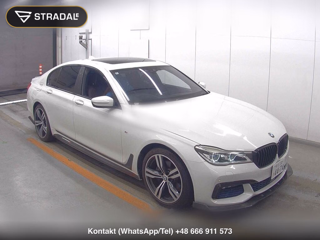 BMW 7 SERIES 740I M-SPORT 2016, aukcja z Japonii, zdjęcie 1