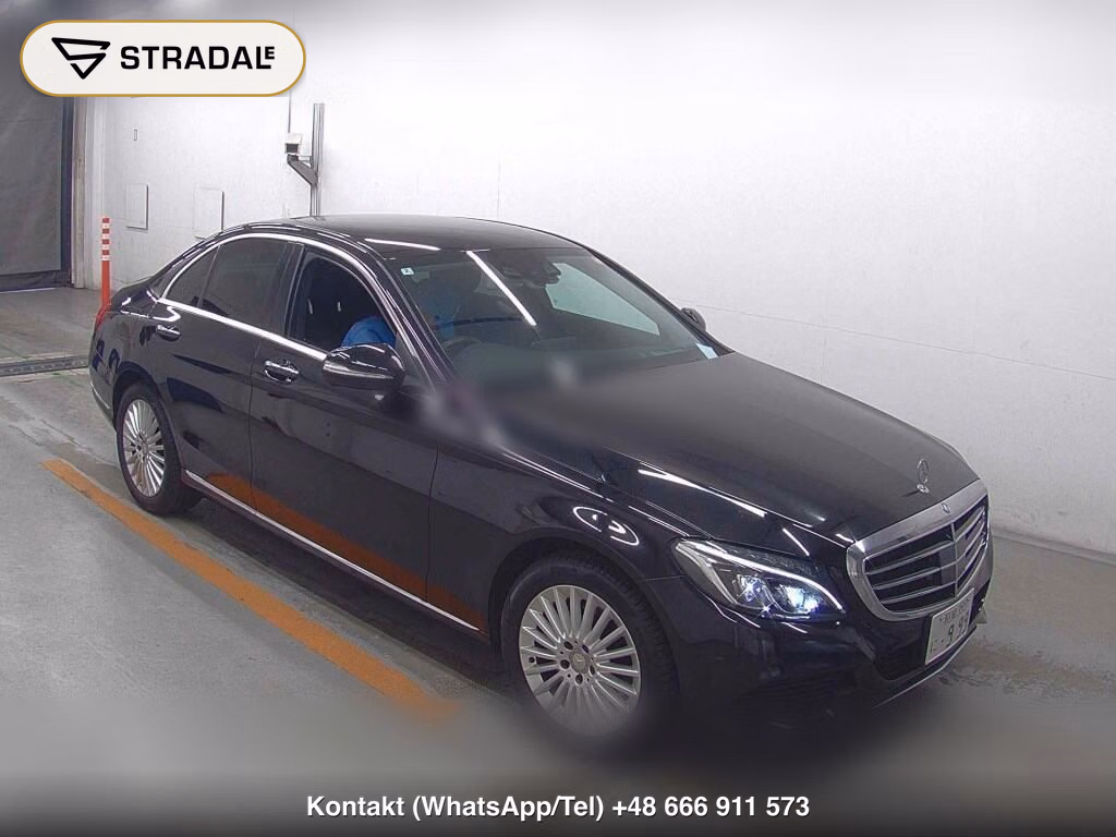 MERCEDES BENZ C-CLASS 4D C200 EXCLUSIVE LINE LIMITED 2016, aukcja z Japonii, zdjęcie 1