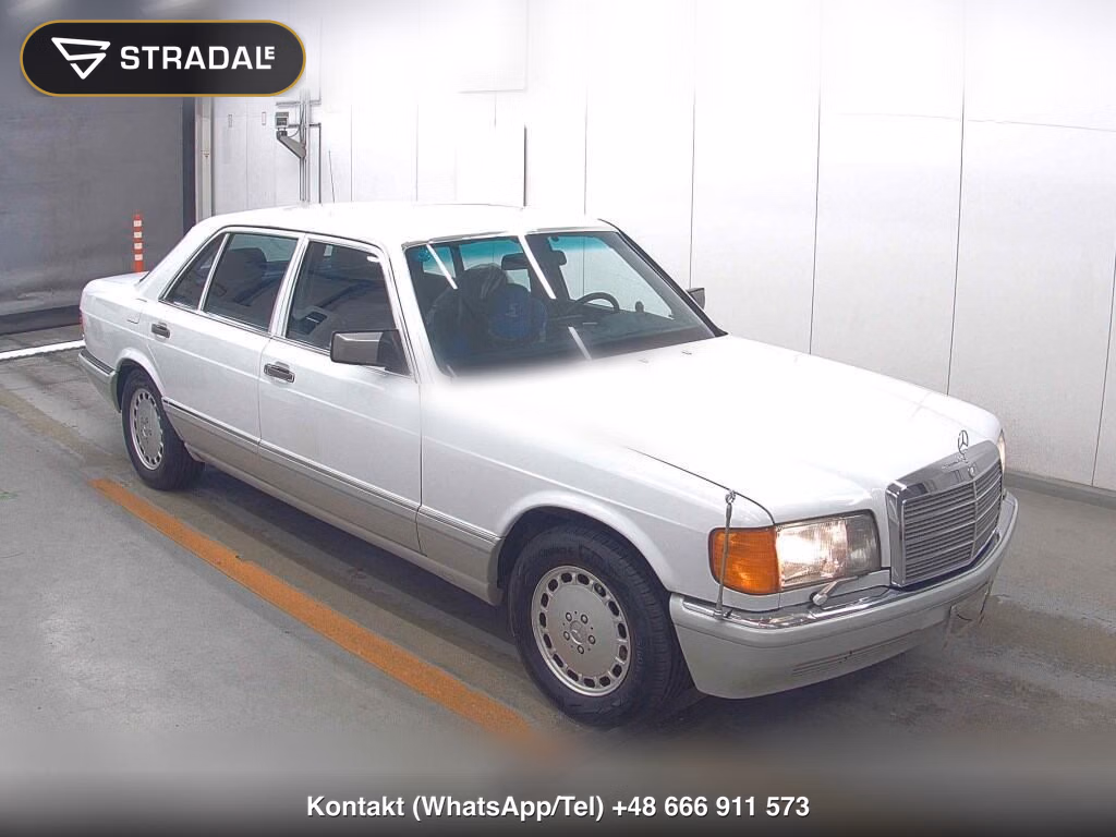 MERCEDES BENZ S-CLASS 4D 560SEL 1990, aukcja z Japonii, zdjęcie 1