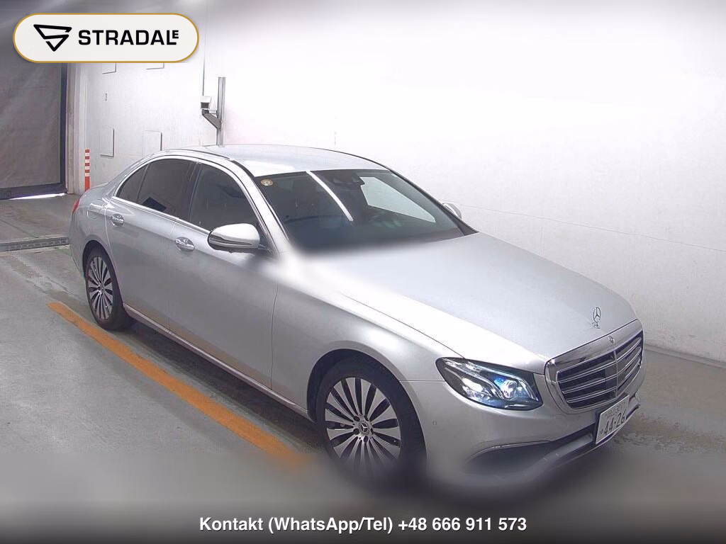 MERCEDES BENZ E-CLASS 4D 4WD E400 4MATIC EXCLUSIVE 2018, aukcja z Japonii, zdjęcie 1