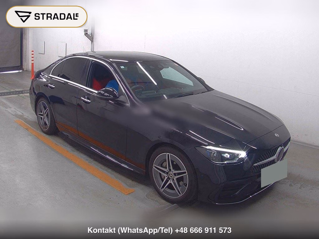 MERCEDES BENZ C-CLASS 4D C200 AVANTGARDE AMG LINE 2022, aukcja z Japonii, zdjęcie 1