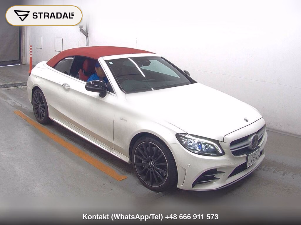 MERCEDES AMG C-CLASS OP 4WD C43 4MATIC CABRIOLET 2019, aukcja z Japonii, zdjęcie 1