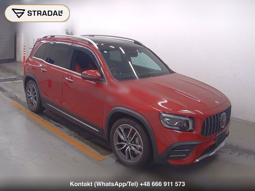 MERCEDES AMG GLB 4WD GLB35 4MATIC 2021, aukcja z Japonii, zdjęcie 1