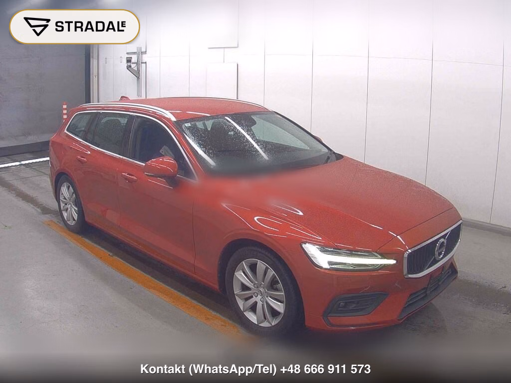 VOLVO V60 T5 MOMENTUM 2019, aukcja z Japonii, zdjęcie 1