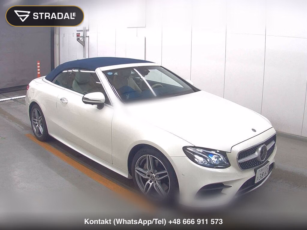 MERCEDES BENZ E-CLASS OP 4WD E400 4MATIC CABRIOLET SPORTS 2018, aukcja z Japonii, zdjęcie 1