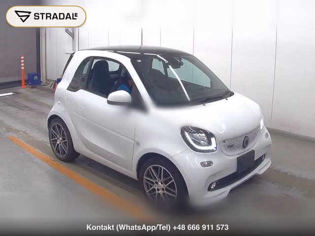 MCC SMART FORTWO COUPE BRABUS EXCLUSIVE 2017, samochód z aukcji Japonii