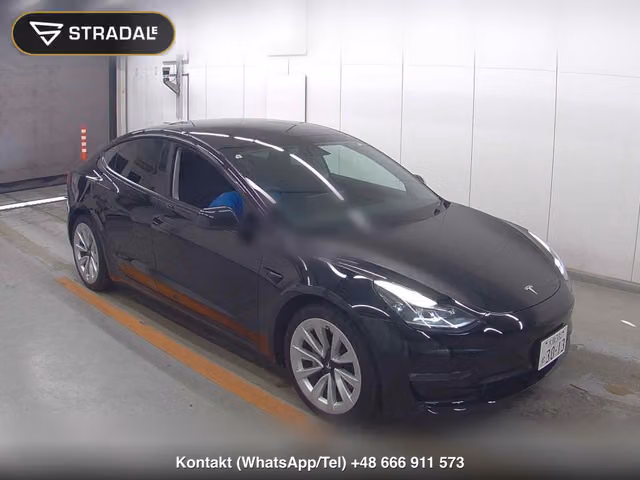 TESLA MODEL 3 4WD LONG RANGE 2021, samochód z aukcji Japonii
