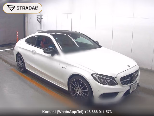 MERCEDES AMG C-CLASS CP 4WD C43 4MATIC COUPE 2018, samochód z aukcji Japonii