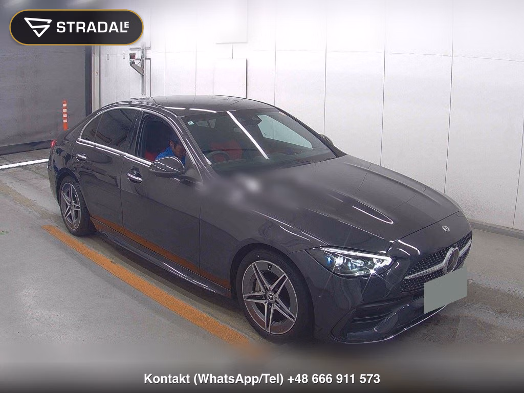 MERCEDES BENZ C-CLASS 4D C220D AVANTGARDE AMG LINE 2022, aukcja z Japonii, zdjęcie 1