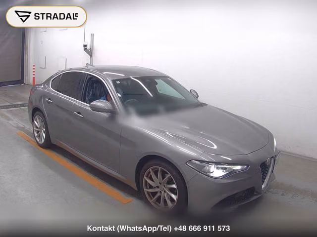 ALFA ROMEO GIULIA 4D 2.0 TURBO SUPER MONOCHROME EDITION 2018, samochód z aukcji Japonii