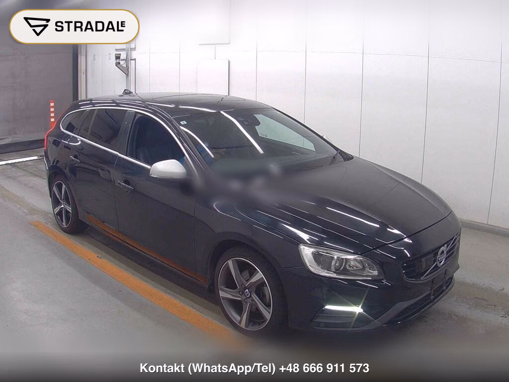 VOLVO V60 D4 R-DESIGN 2017, aukcja z Japonii, zdjęcie 1