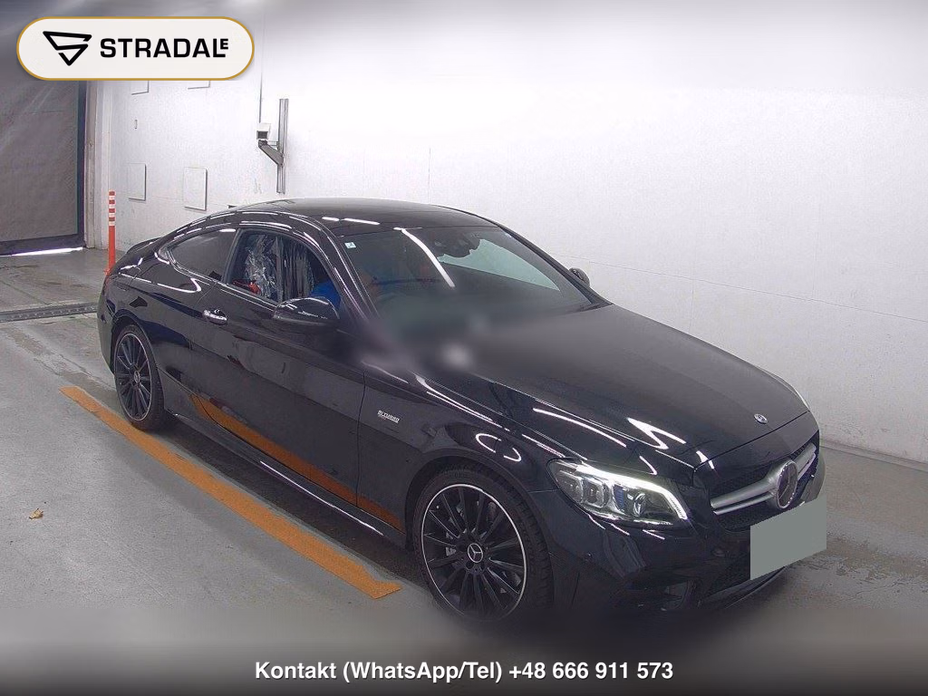 MERCEDES AMG C-CLASS CP 4WD C43 4MATIC COUPE 2019, aukcja z Japonii, zdjęcie 1