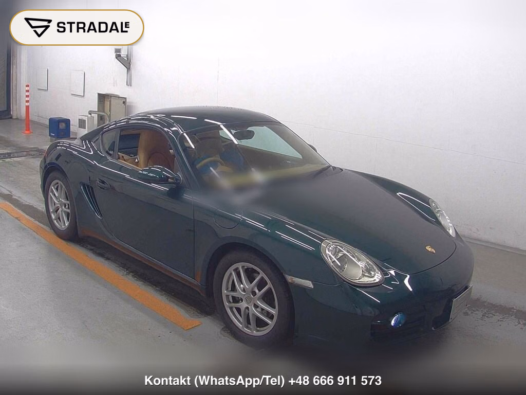 PORSCHE CAYMAN BASE GRADE 2007, aukcja z Japonii, zdjęcie 1