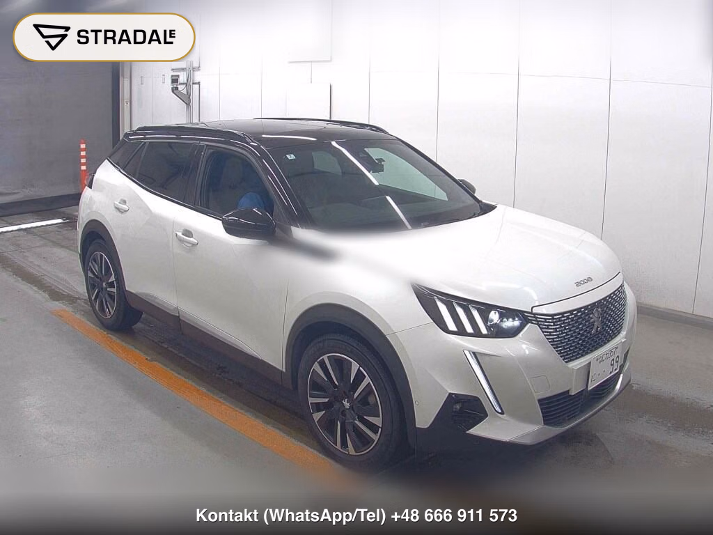 PEUGEOT SUV E-2008 GT LINE 2022, aukcja z Japonii, zdjęcie 1