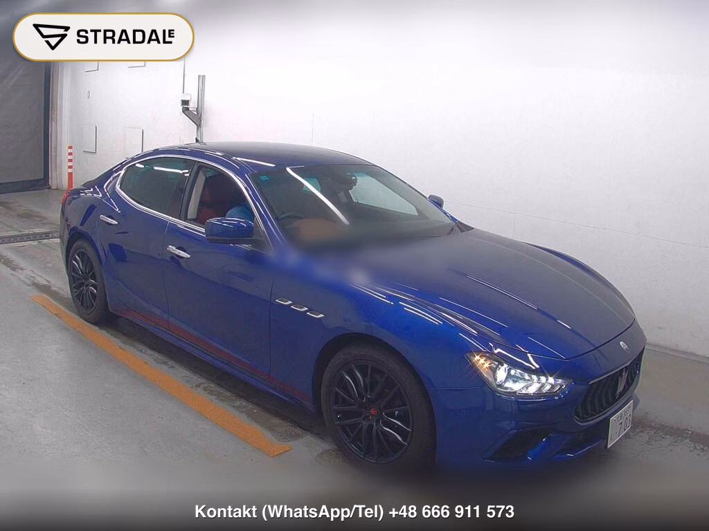 MASERATI GHIBLI 4D 2016, aukcja z Japonii, zdjęcie 1