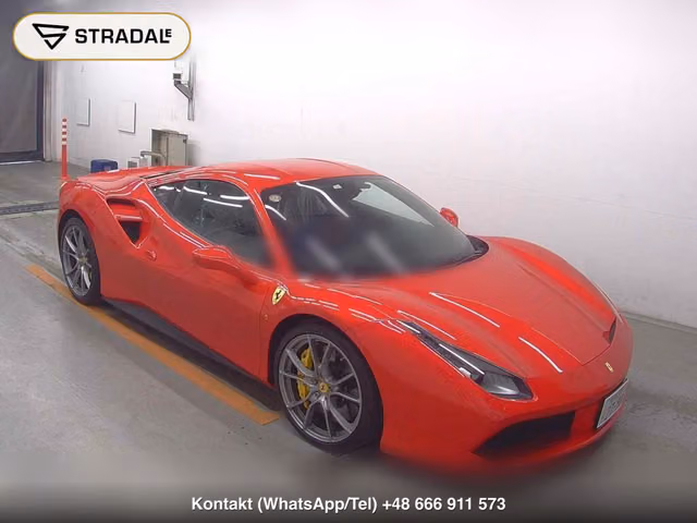 FERRARI 488 GTB BASE GRADE 2016, samochód z aukcji Japonii
