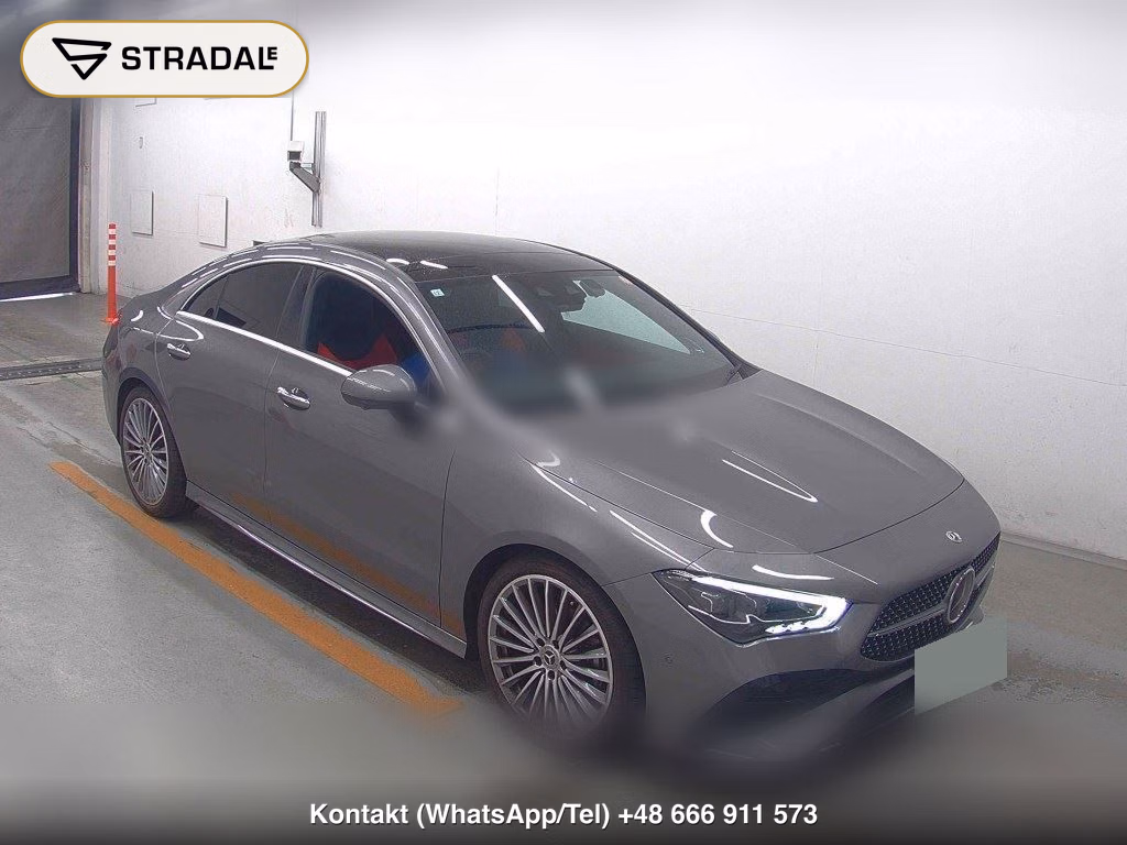 MERCEDES BENZ CLA-CLASS CLA180 AMG LINE PACKAGE 2023, aukcja z Japonii, zdjęcie 1