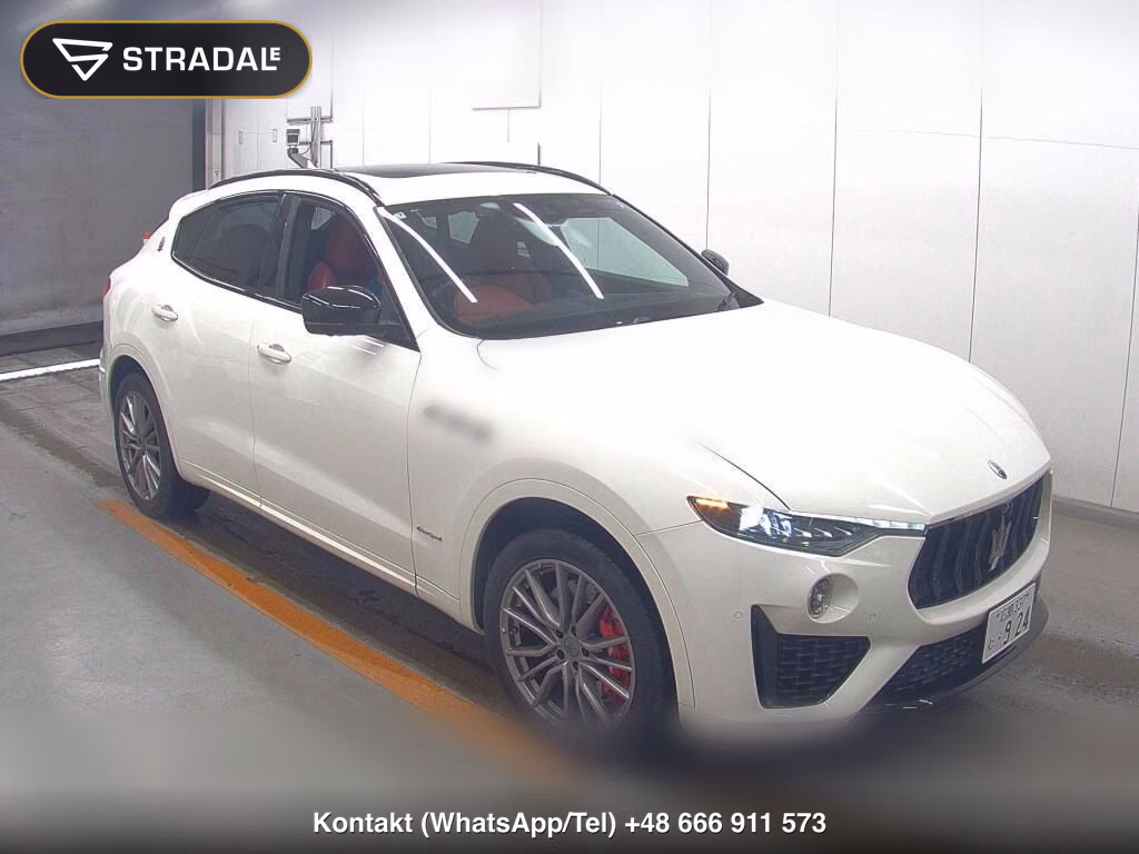 MASERATI LEVANTE 4WD GRANSPORT 2019, aukcja z Japonii, zdjęcie 1