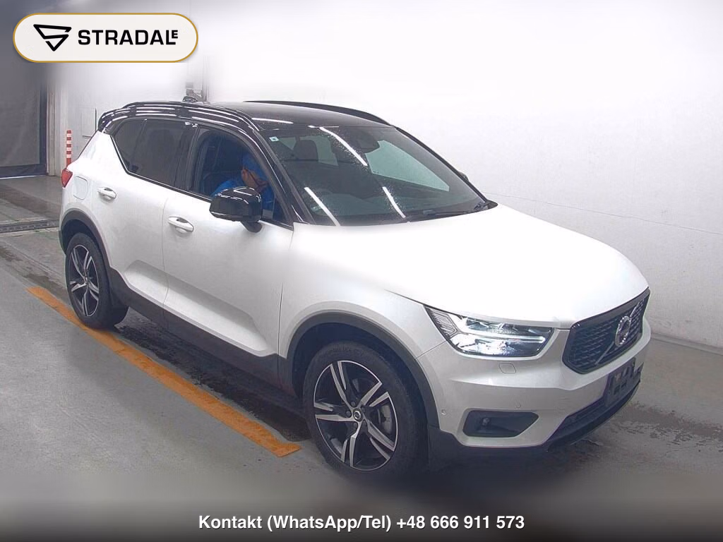 VOLVO XC40 4WD T4 AWD R-DESIGN 2019, aukcja z Japonii, zdjęcie 1