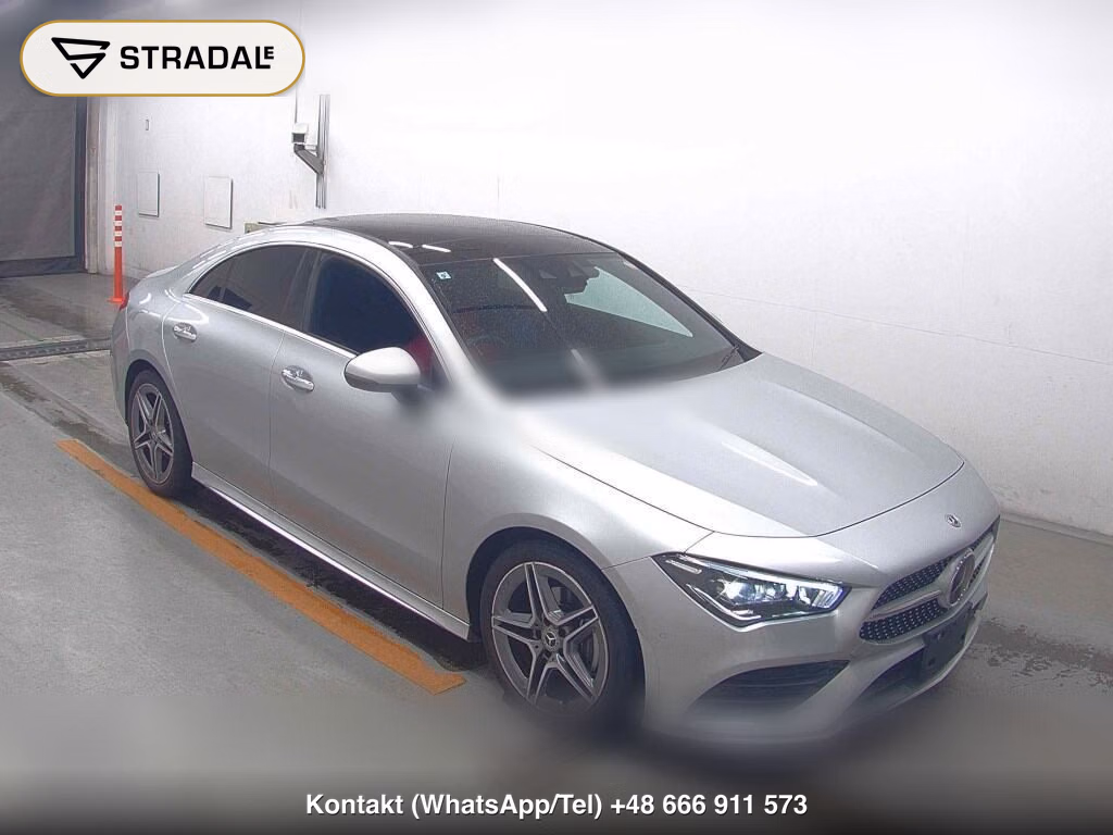 MERCEDES BENZ CLA-CLASS CLA180 AMG LINE 2021, aukcja z Japonii, zdjęcie 1