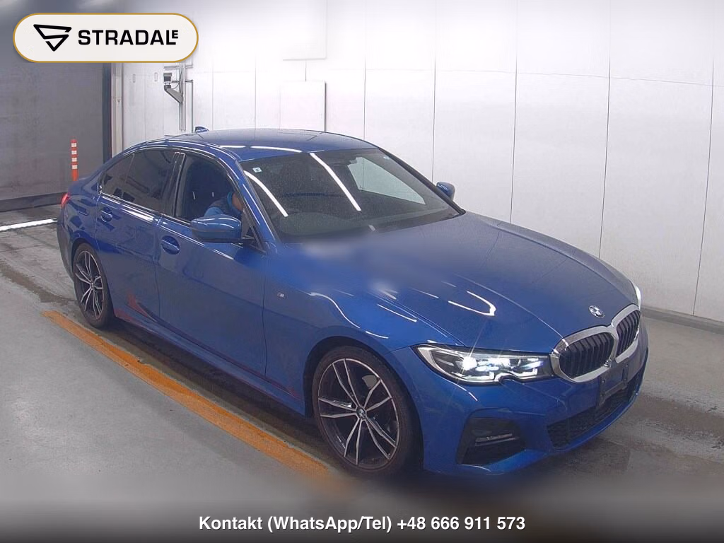 BMW 3 SERIES 4D 4WD 320D XDRIVE M SPORT 2019, aukcja z Japonii, zdjęcie 1