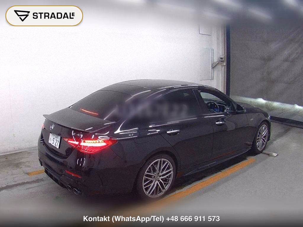 MERCEDES AMG C-CLASS 4D 4WD C43 4MATIC BSG MODEL, miniaturka 6